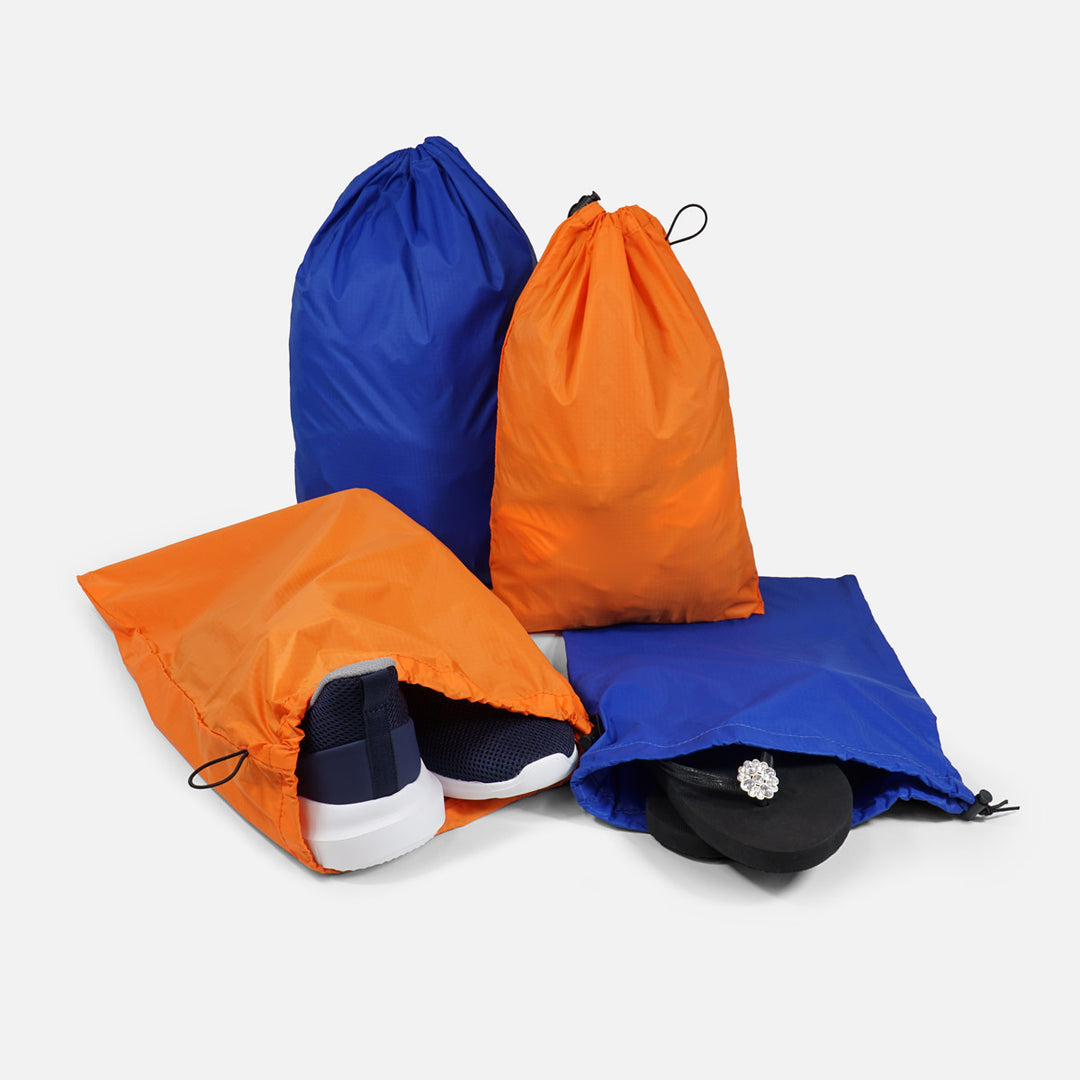 4 Pc Set Drawstring Multifunctional Shoe Bags