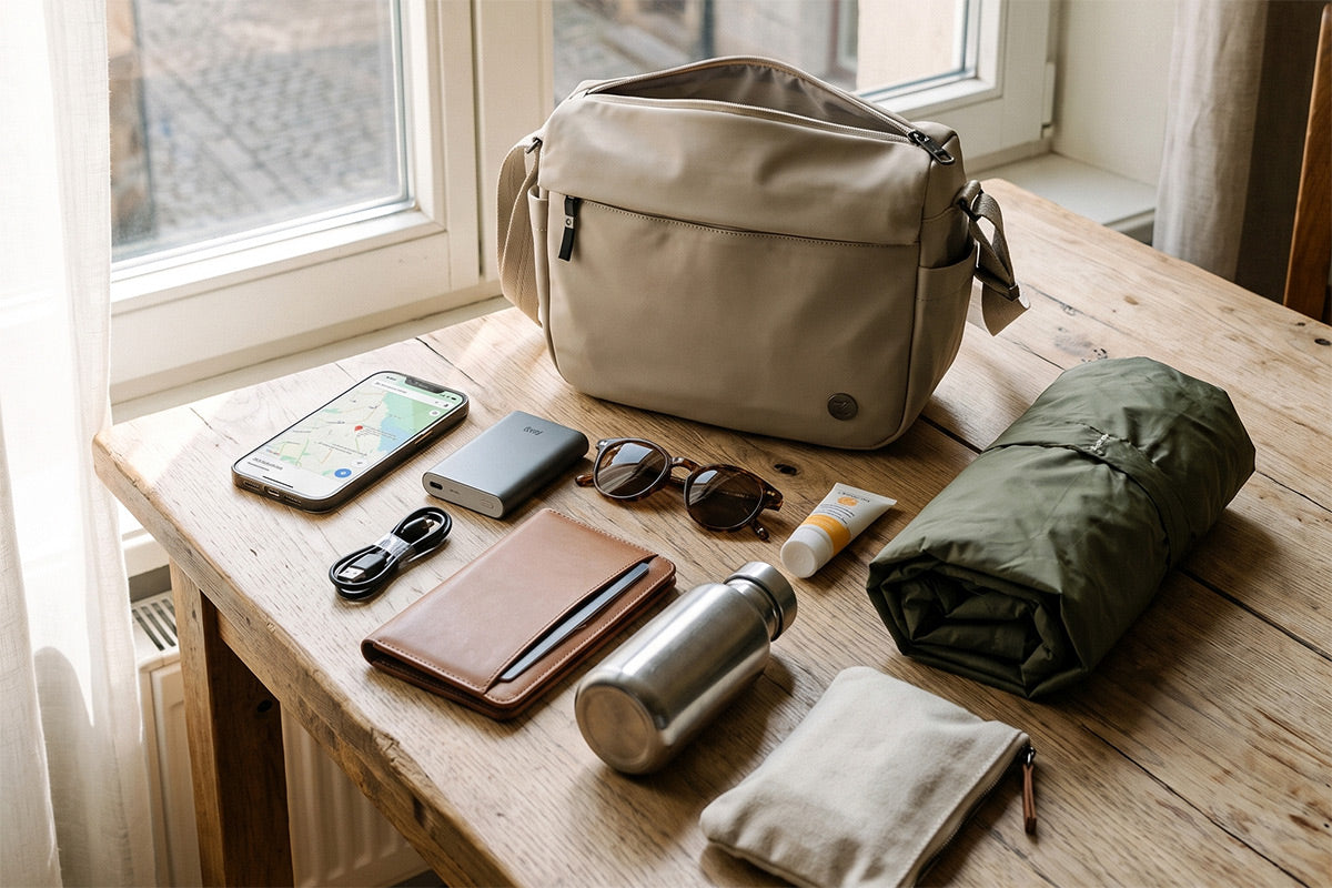 What to Pack in a Travel Day Bag: 5 Essentials for a Day Out