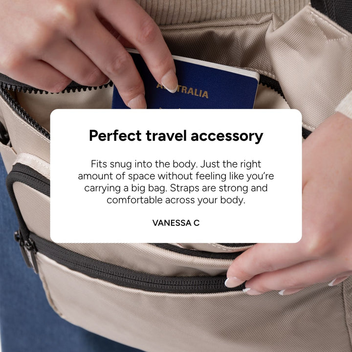 Aspen Anti-Theft Crossbody Organiser