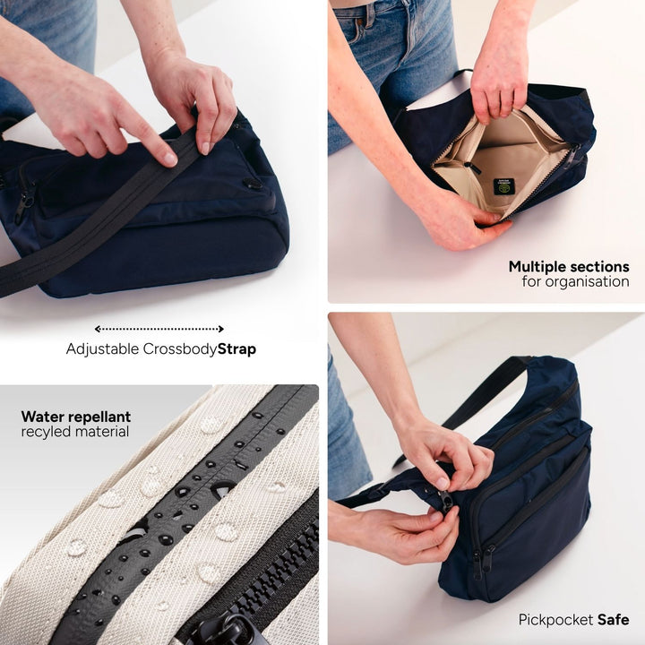 Aspen Anti-Theft Crossbody Organiser