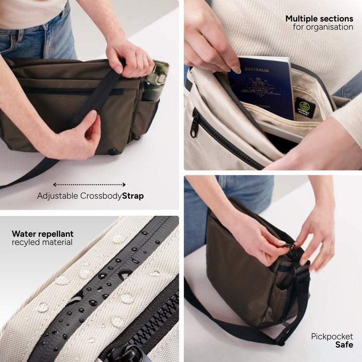 Florence Anti-Theft Crossbody Shoulder Bag