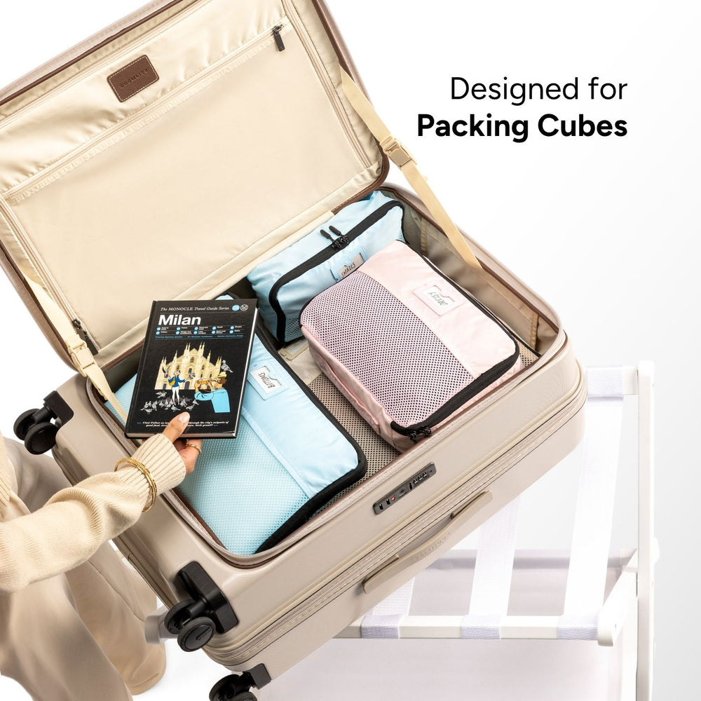 ZoomLite Large Top Opening Suitcase - Perfect for Small Hotel Rooms - Luggage - Zoomlite