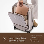 Medium Glide Luggage Bundle