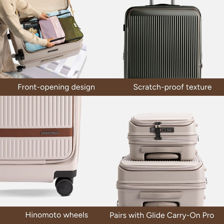 Medium Glide Luggage Bundle