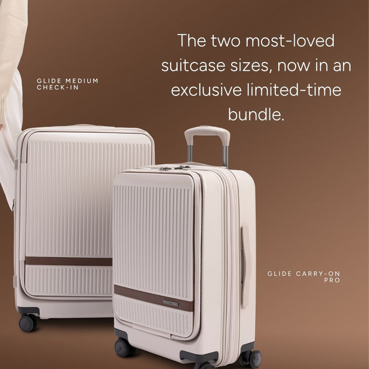 Medium Glide Luggage Bundle