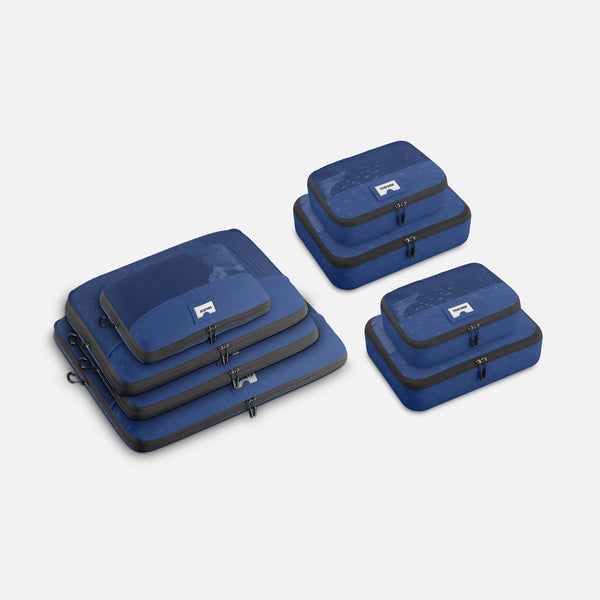 Medium Suitcase Packing Cube Set, 8 pieces
