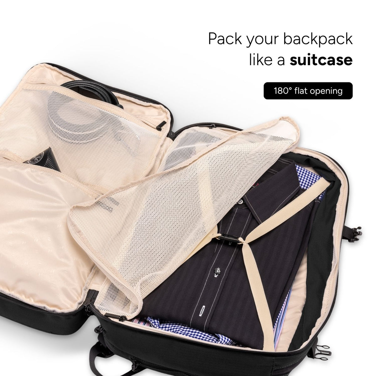 Pack it like a suitcase