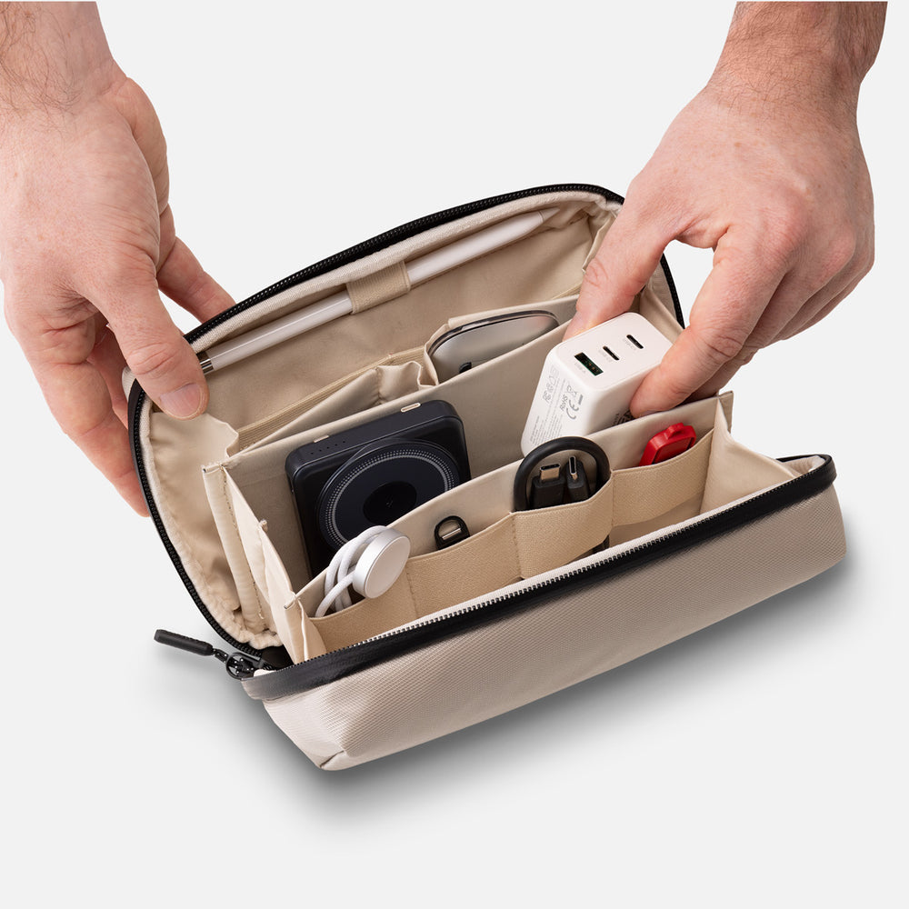 ZoomLite Tech Organiser - Travel Accessories Pouch - No Tangled Cords - Organisers & Pouches - Zoomlite
