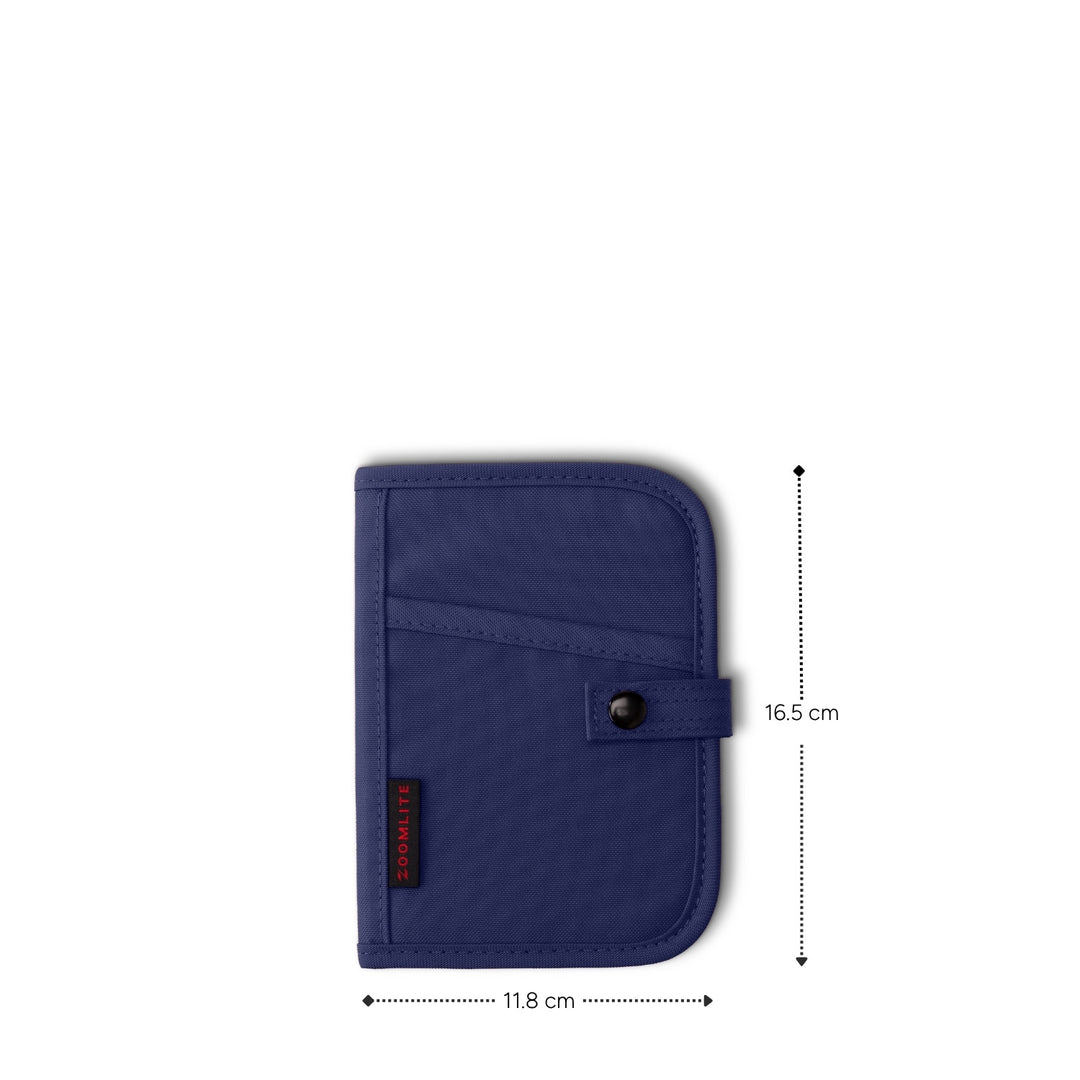 Executive Passport Holder | RFID Blocking | Zoomlite - Wallets &amp; Passport Holders - Zoomlite