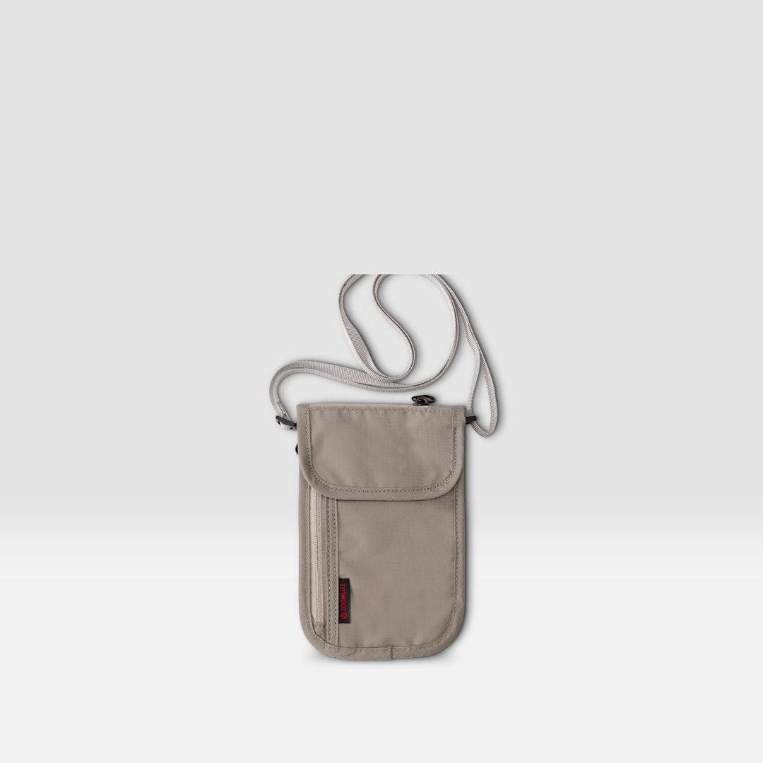 Travel Neck Pouch | RFID Blocking Passport Holder | Zoomlite - Wallets &amp; Passport Holders - Zoomlite