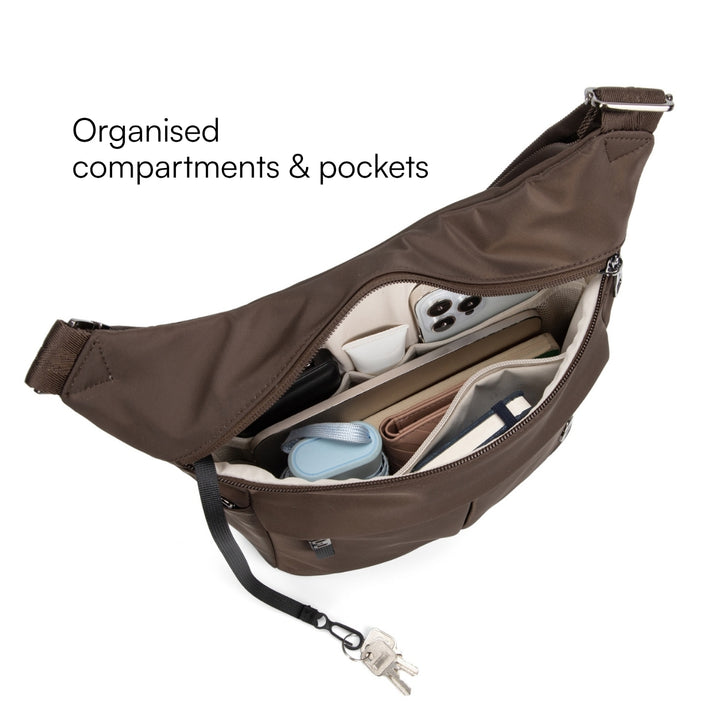Aspen Anti-Theft Crossbody Organiser