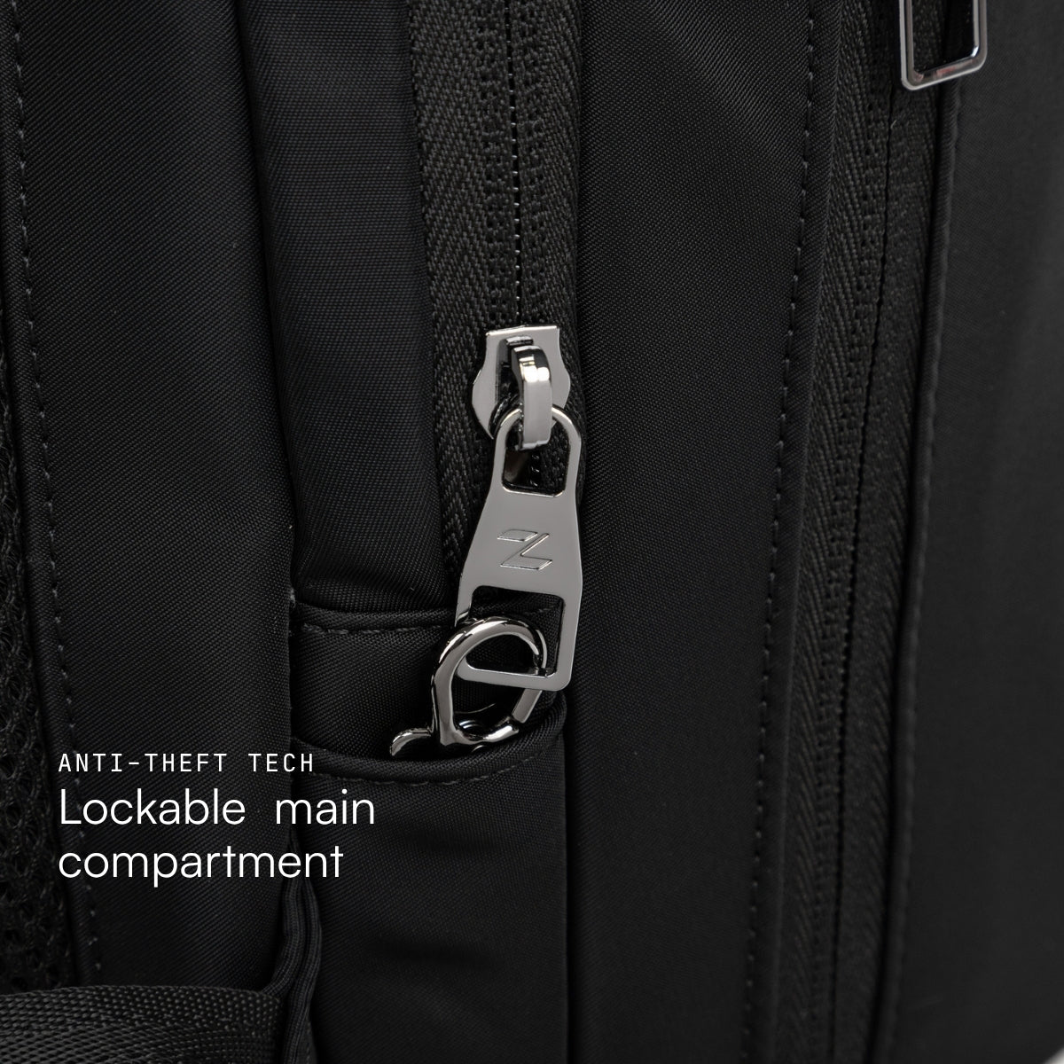 Lock your backpack