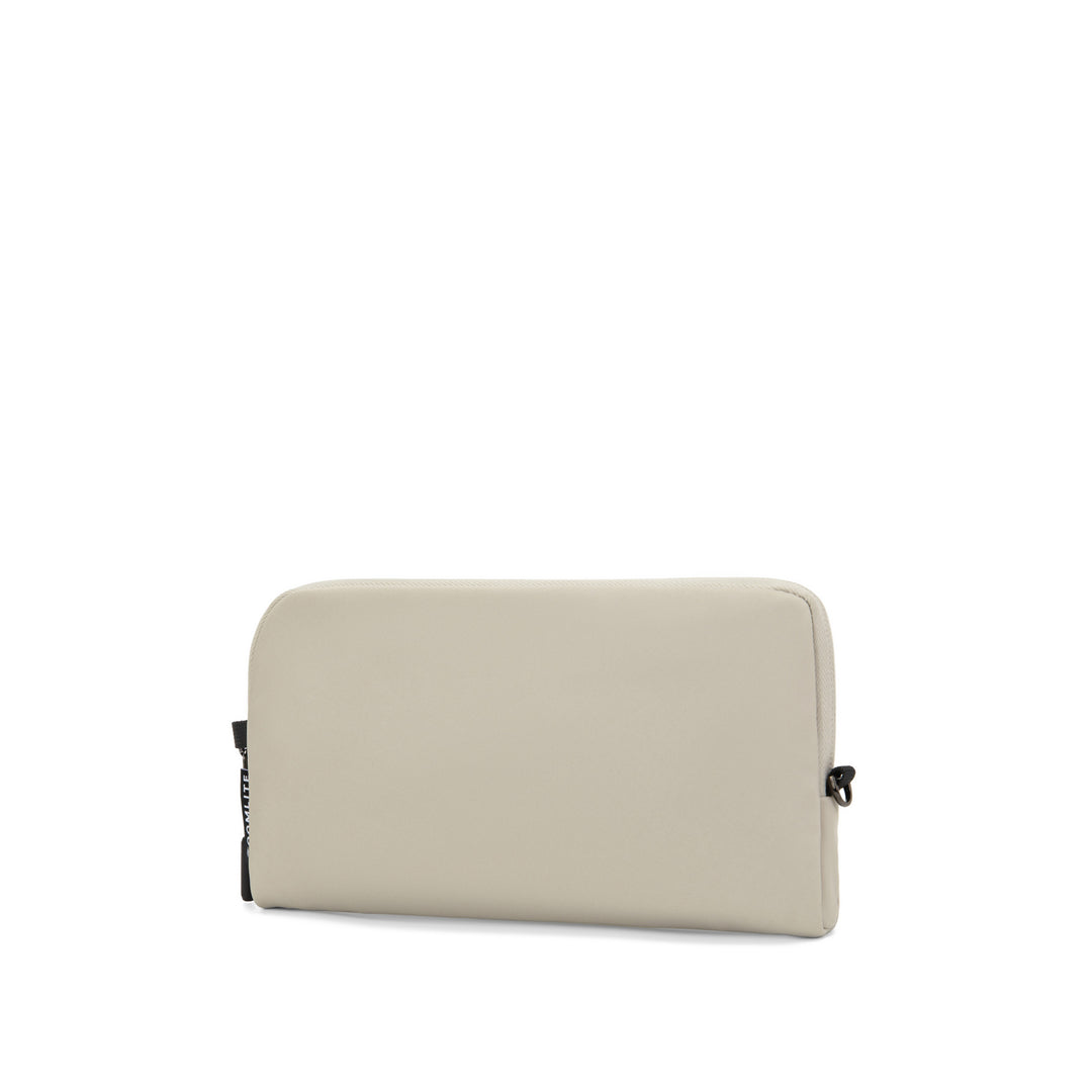 Anti-Theft Passport Pouch in Pebble | Back view | Zoomlite