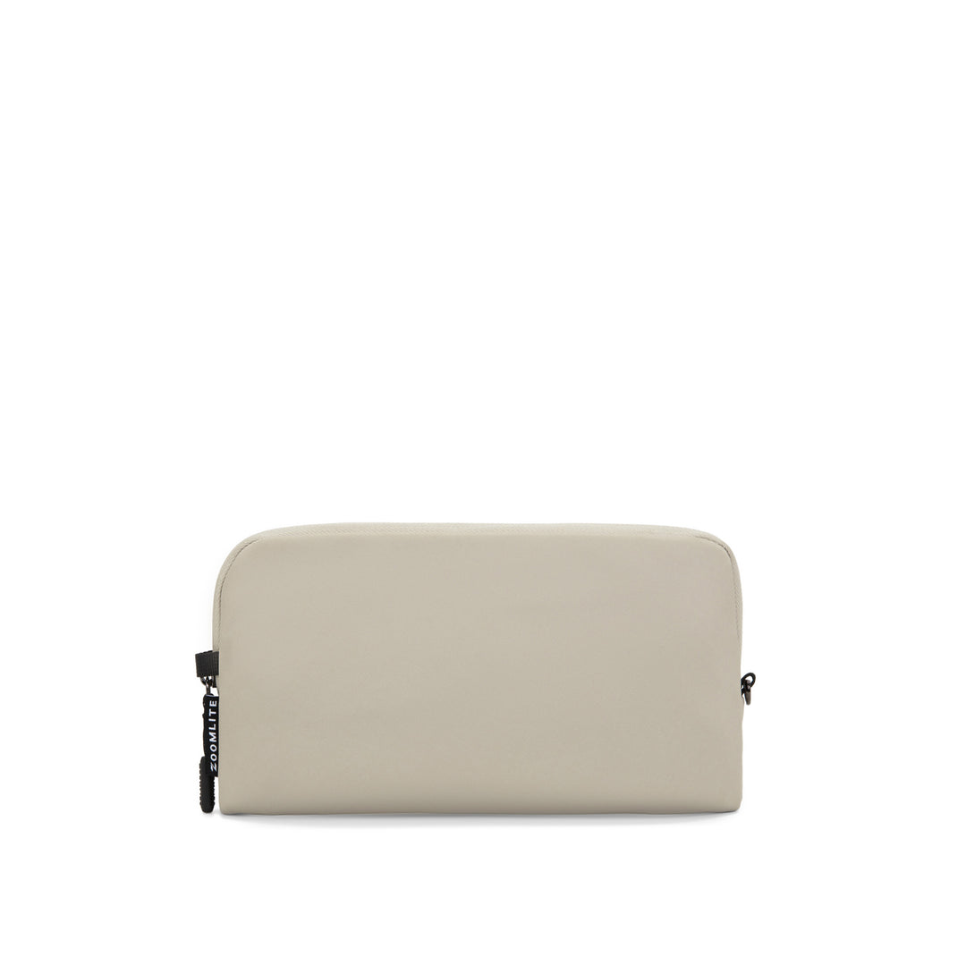 Anti-Theft Passport Pouch in Pebble | Front view | Zoomlite