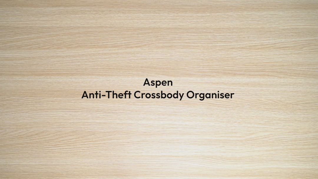 Aspen Anti-Theft Crossbody Organiser