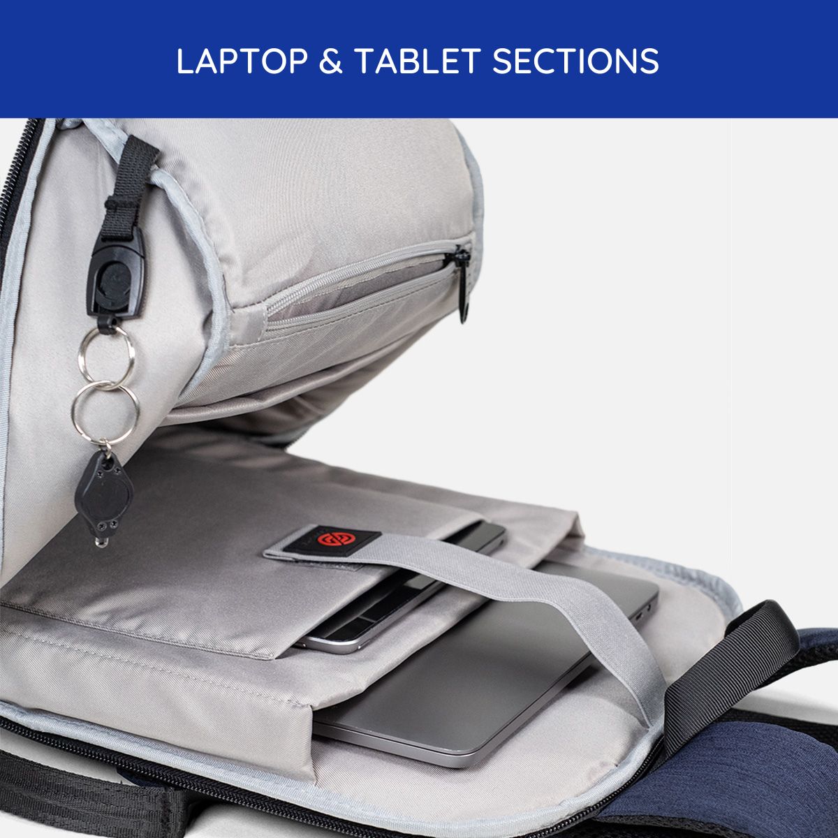 Laptop Travel Backpack Men Women RFID USB Port Zoomlite
