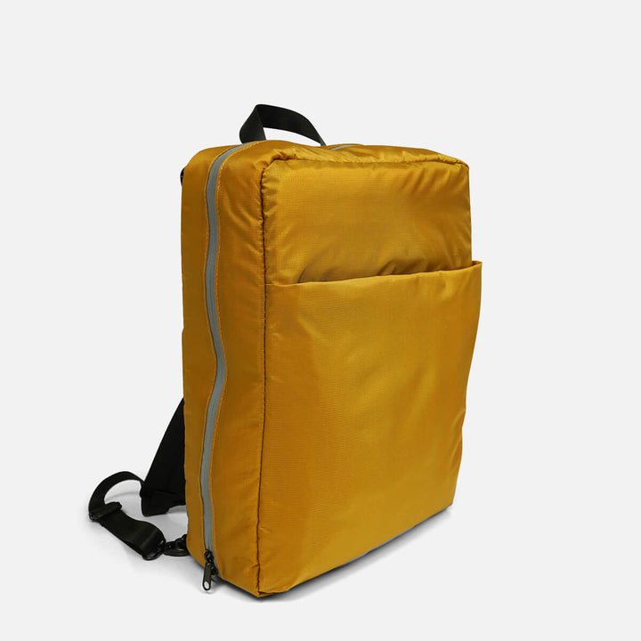Convertible Backpack - Laptop - Crossbody#colour_mustard