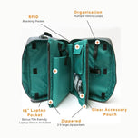 Convertible Backpack - Laptop - Crossbody#colour_grey