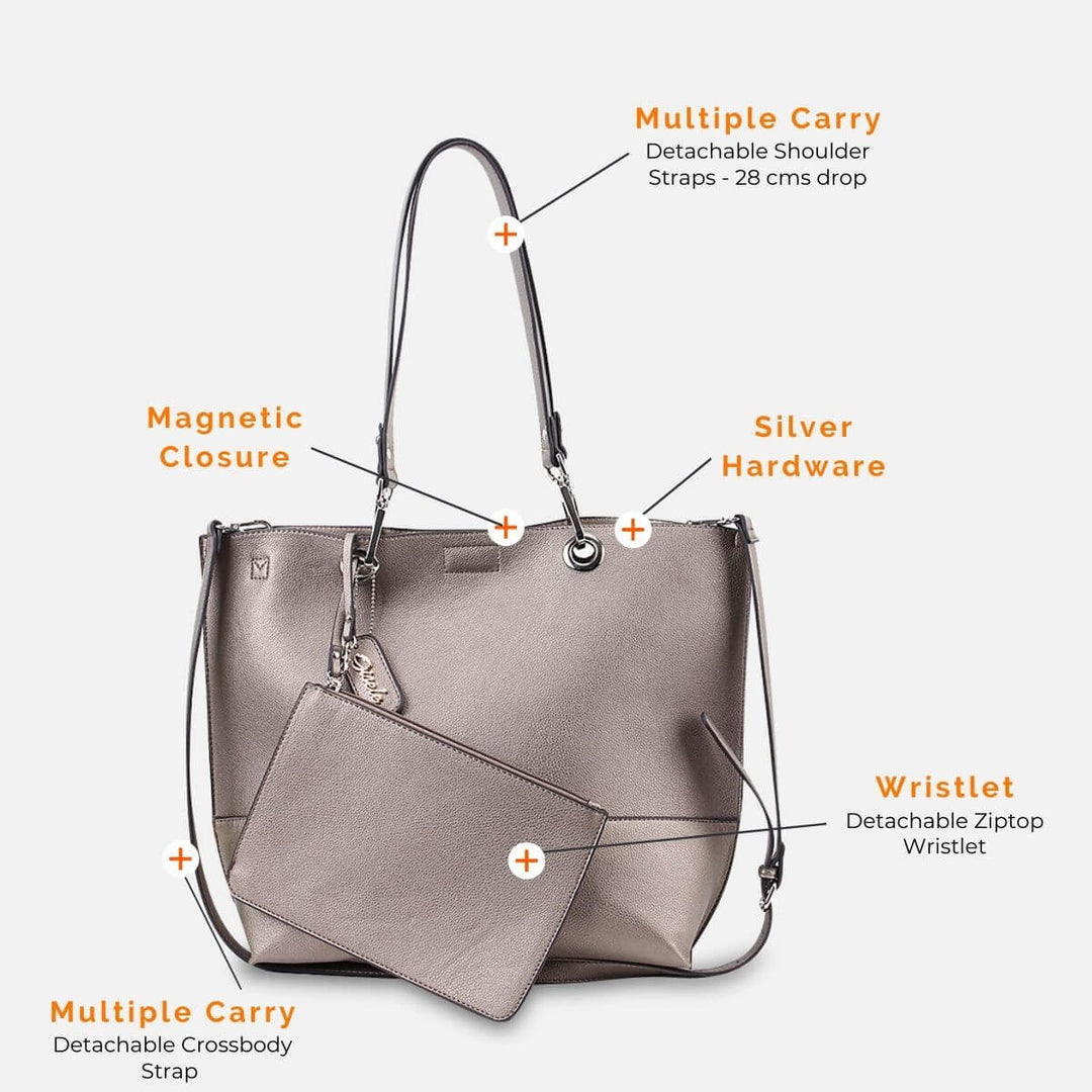 animation of the convertible handbag#colour_bronzebge