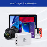 65W Gan Charger, Travel Plug Converter