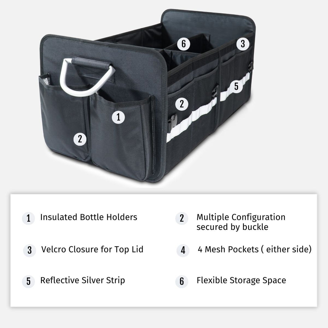 Car Boot Storage Organiser - Storage for cars, 4WD's, Utes, Vans