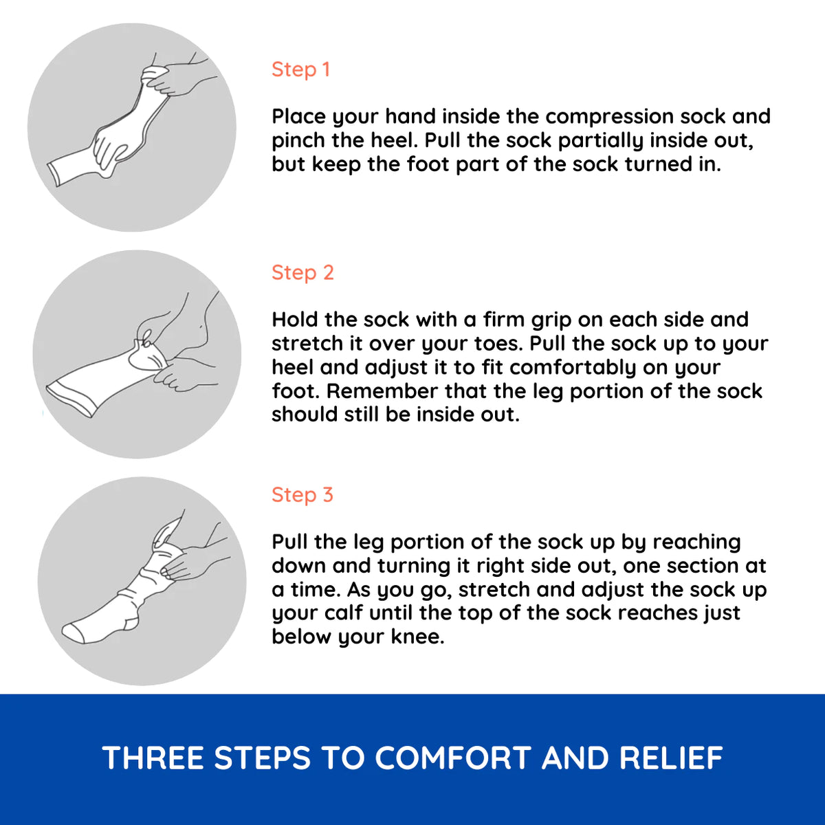 How to Wear Flight Socks