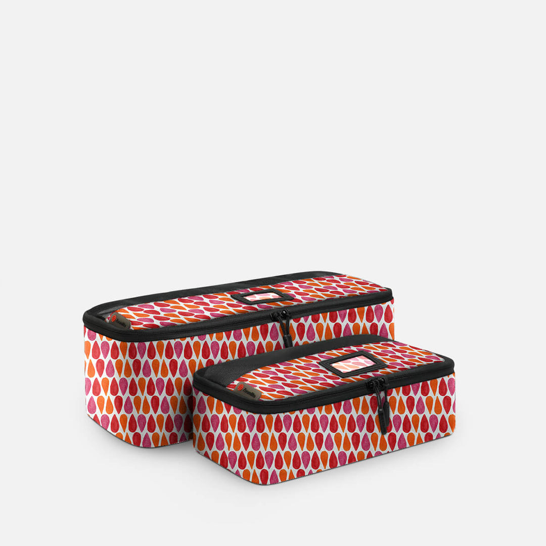 Sustainable  Packing Cubes - 2 Piece Slim Set