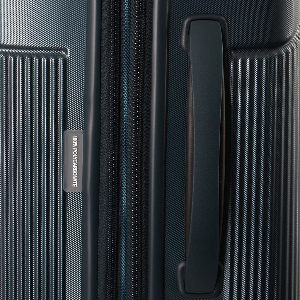Zoomlite 48cm Cabin Carry On Suitcase in lightweight PC with soft grip handles