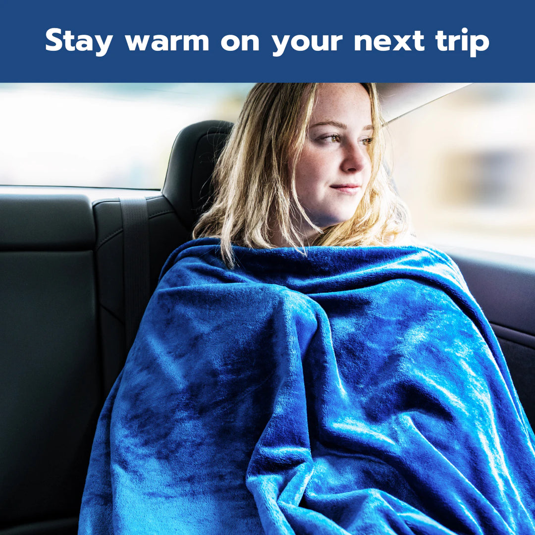 Warm travel blanket deals