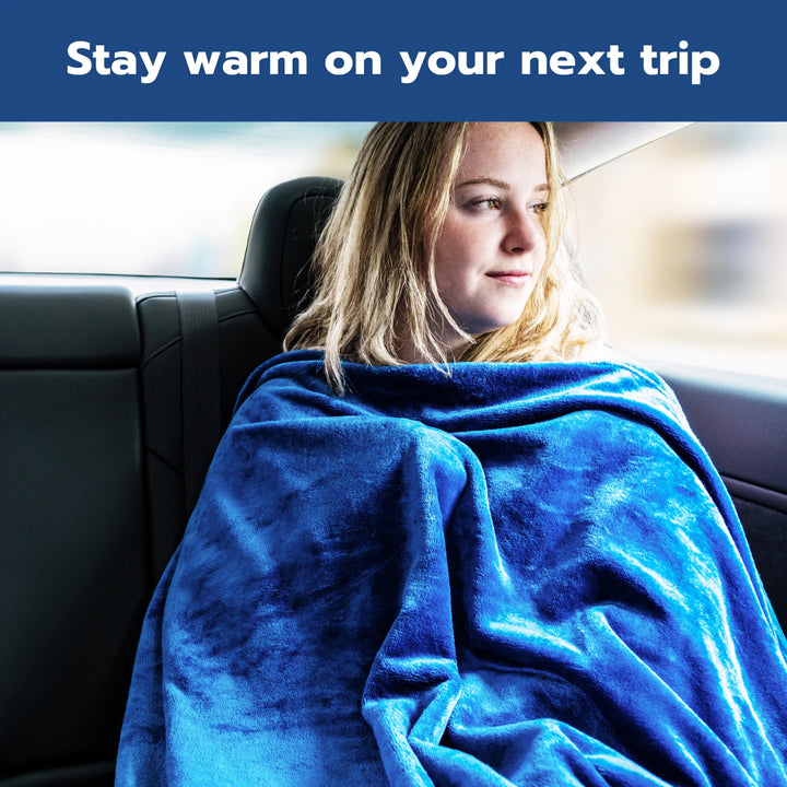 Cozy Packable Travel Blanket