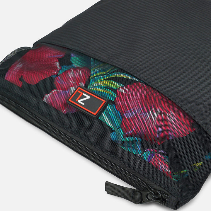 Zoomlite travel pouch with breathable mesh to let you see your items inside