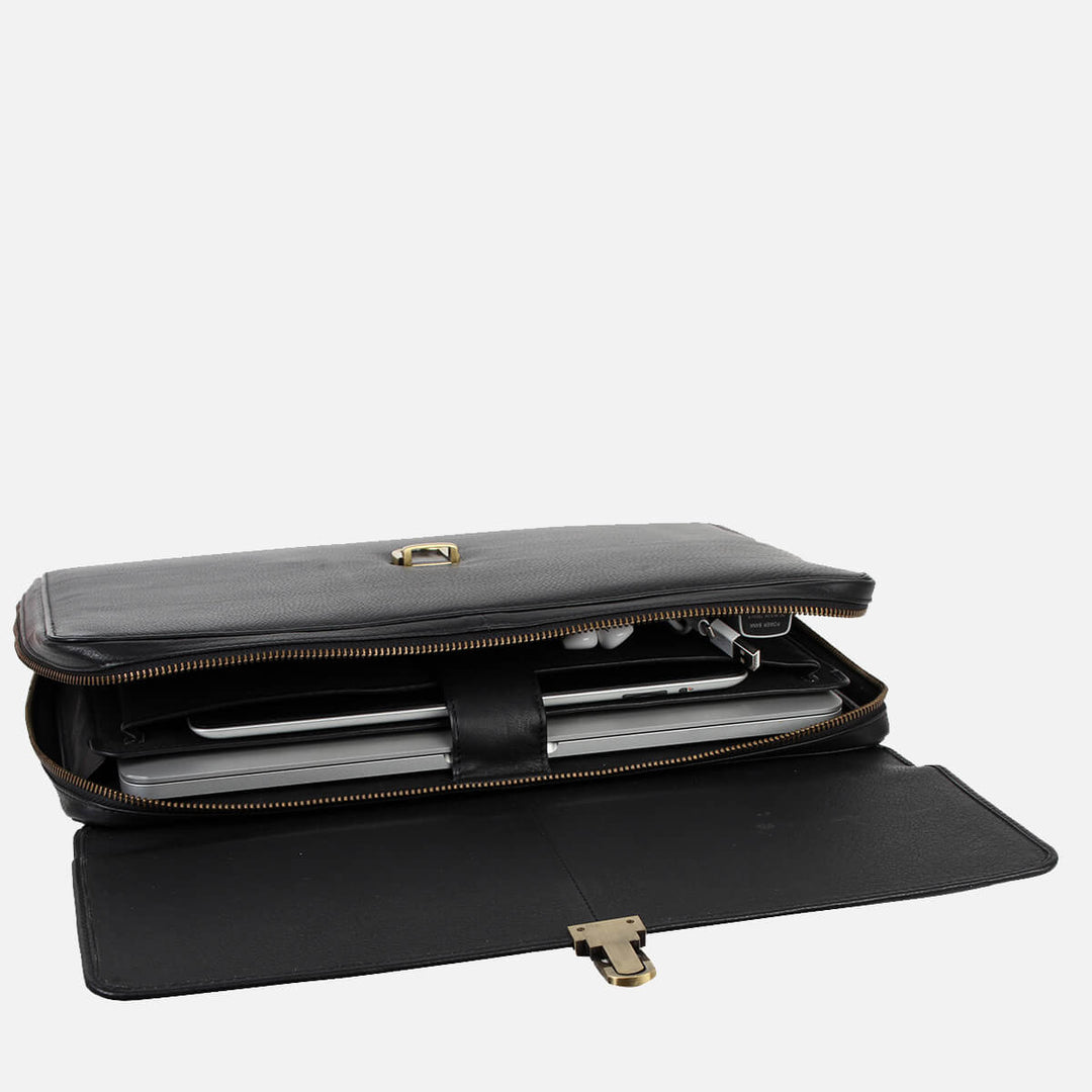 Steve Pebble Leather Laptop Tablet iFolio