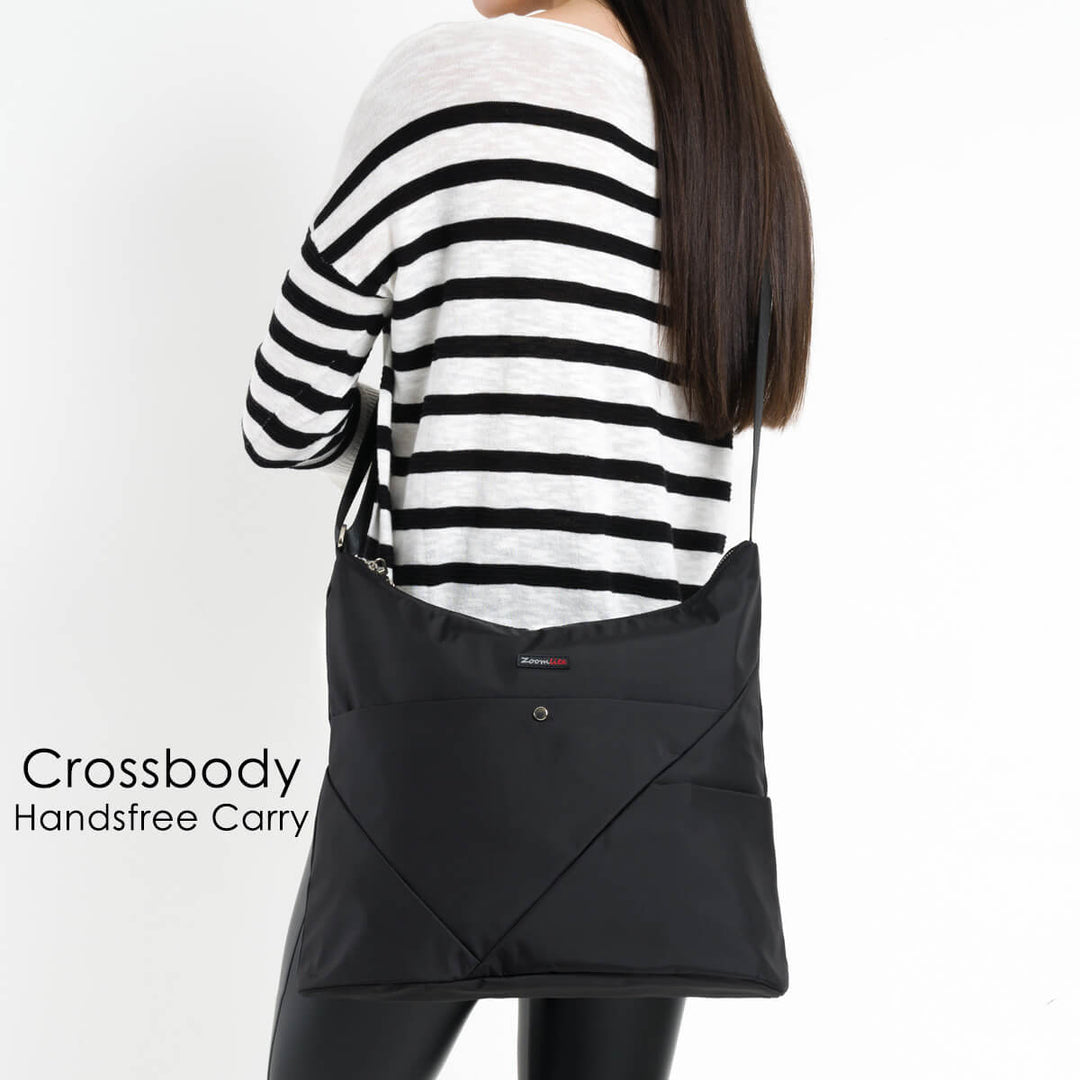 Zoe Crossbody RFID Hobo