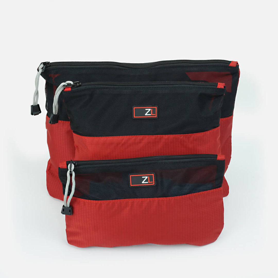 Zoomlite 3 pc Zippered long corded pullers