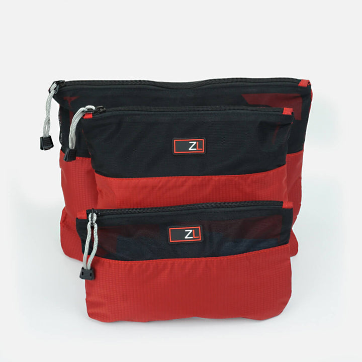 Zoomlite 3 pc Zippered long corded pullers