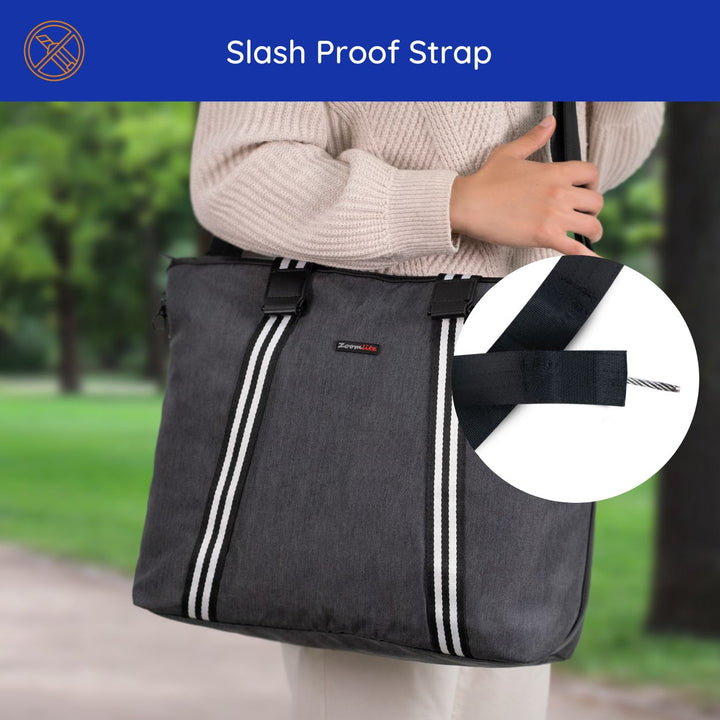 Brooklyn Anti-Theft Tote - Bags - Zoomlite