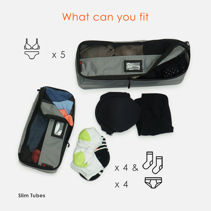 Packing Cubes - 2 Piece Slim Set
