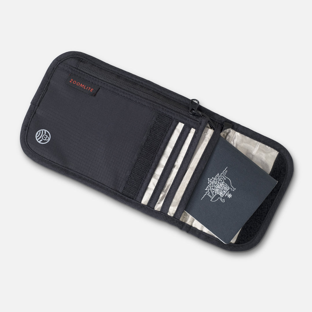 RFID protected Neck Wallet