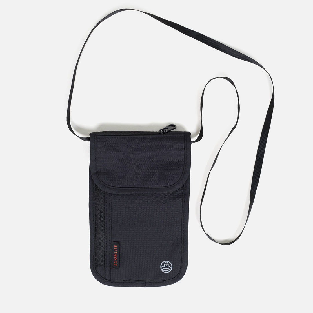 RFID protected Neck Wallet