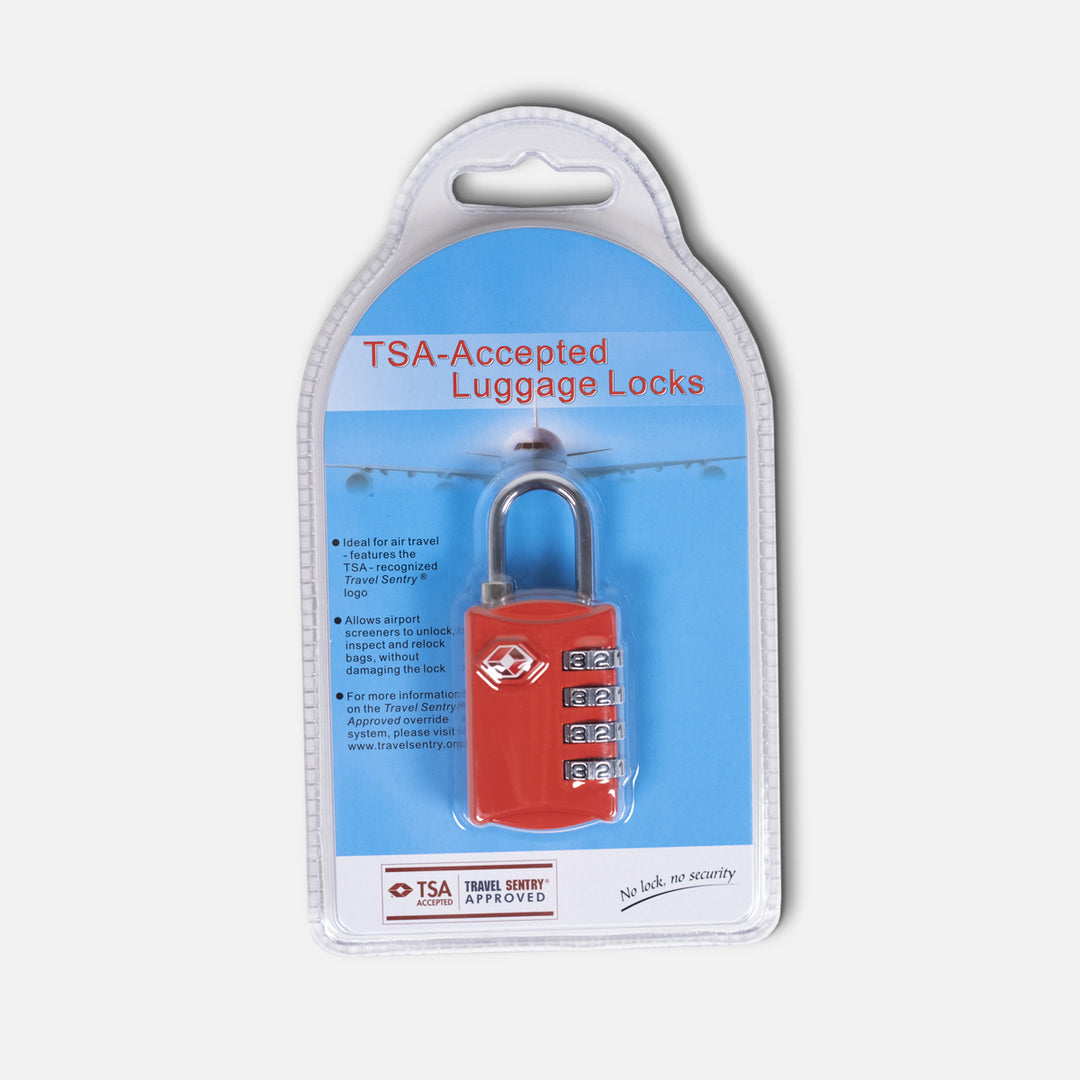 4 Number TSA Padlock