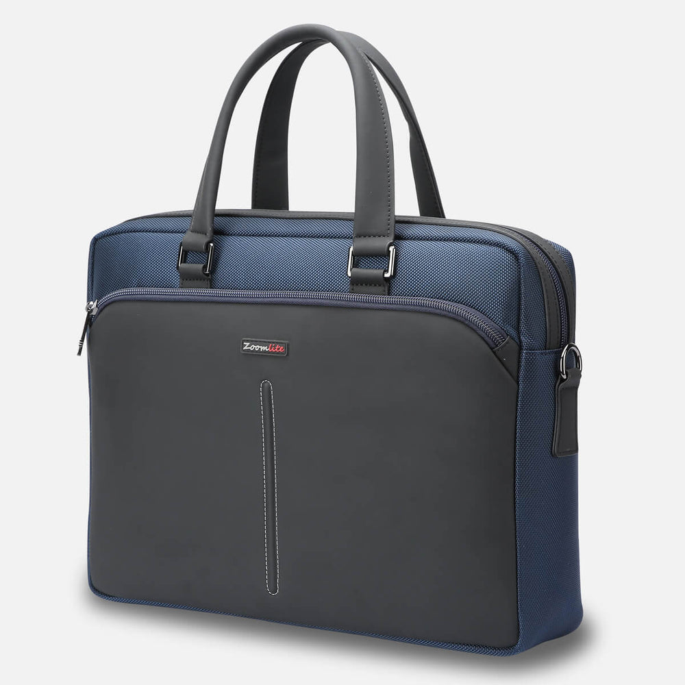 Unisex 15" Laptop Satchel|Crossbody Business Messenger Briefcase|Zoomlite - Bags - Zoomlite