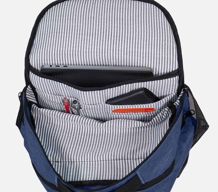 Comfortable computer daypack for students#colour_blue