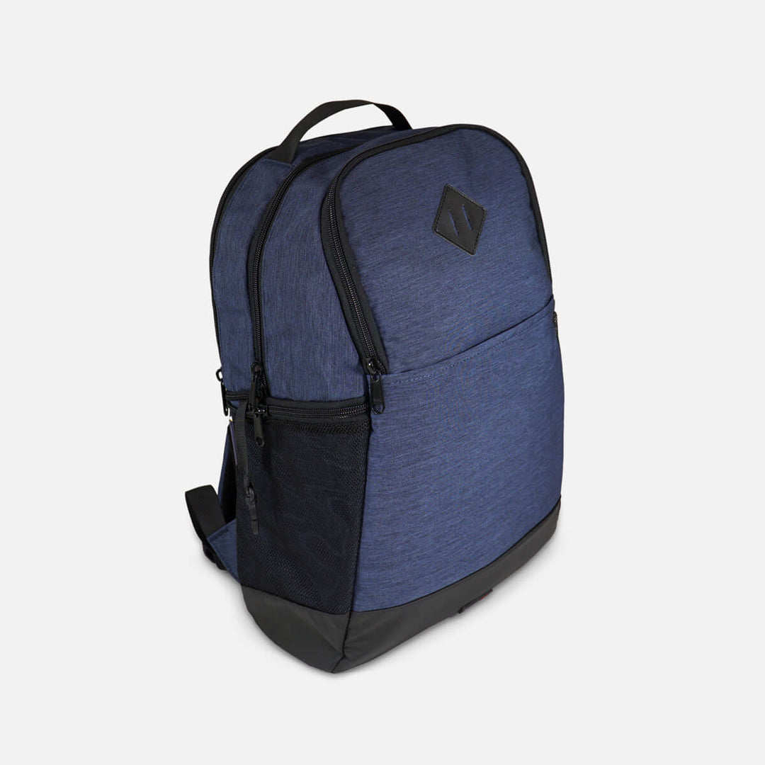 Lightweight blue backpack perfect for traveling#colour_blue