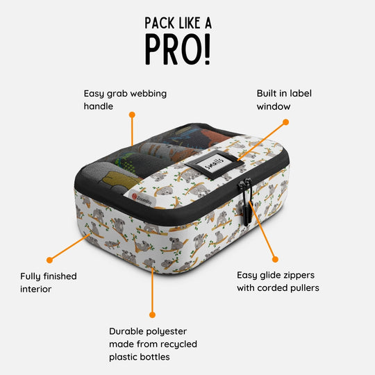 Packing Cubes Compression Packing Cubes for Travel by Zoomlite