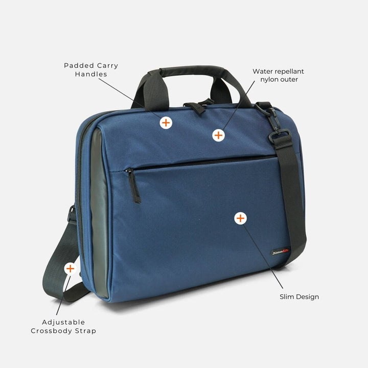 Hampton Slim Laptop Satchel#choose-colour_navy