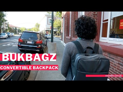 Check the features of Bukbagz Laptop Convertible backpack#colour_mustard